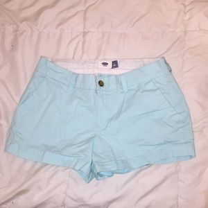 OLD NAVY light aqua blue colored shorts size 4